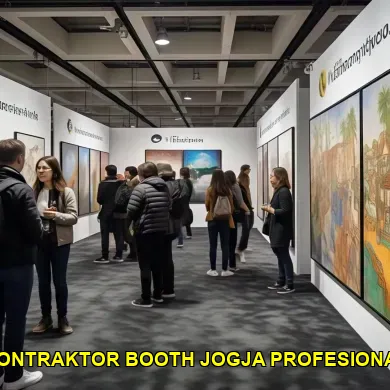 kontraktor booth jogja profesional